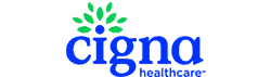 Cigna healthcare logo.
